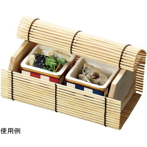 新すだれ弁当 無地ミニ 38636