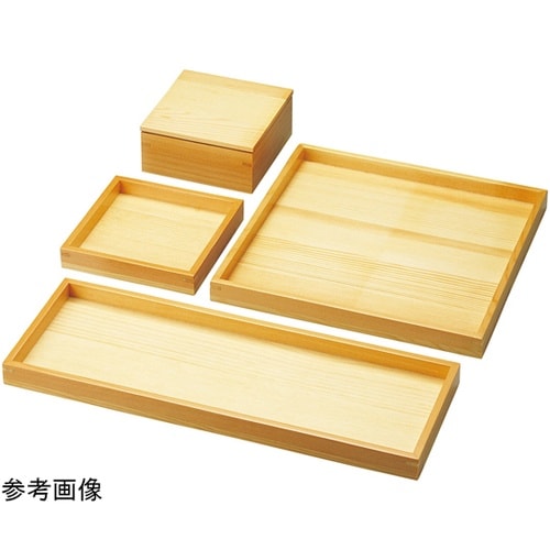 木和美・正角料理箱(蓋) 27065