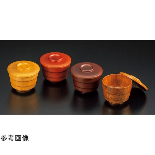 木製・蓋付飯椀 ライトブラウン 蓋のみ