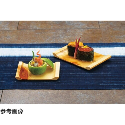 檜・紅節銘々皿(小) 32365