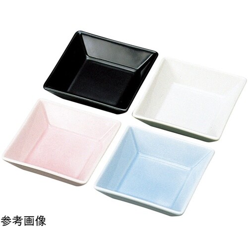 強化磁器正角皿(A) 黒 26460