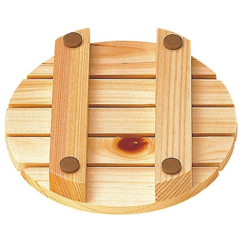 白木寿司目皿(B) (すべり止め付) 3