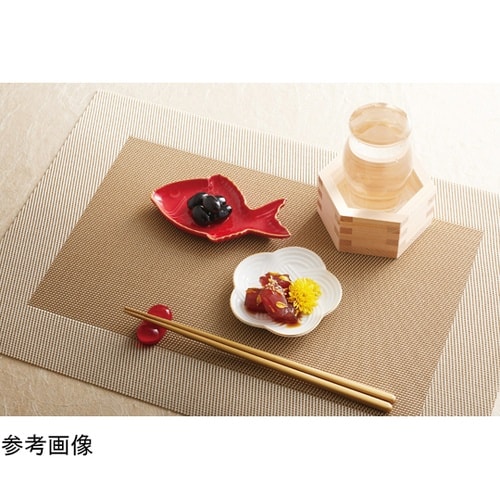 結び小皿 白 27922