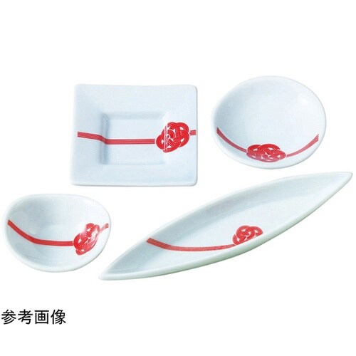 豆小皿 水引 葉 26832