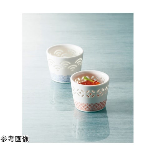 彩ほたる珍味入 青海波 27677