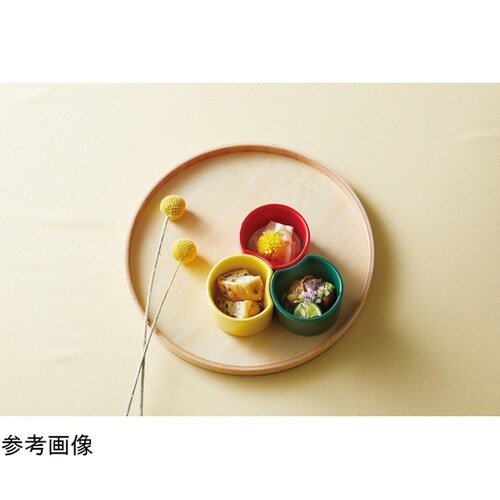 半月型珍味入 緑 27926