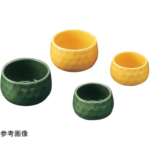 緑釉三ツ足珍味入(大) 26728