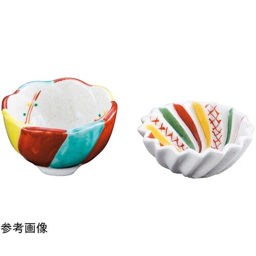 彩り菊型珍味入 26108