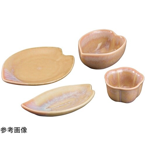 陶器・うす紅 うめ・珍味入 08835