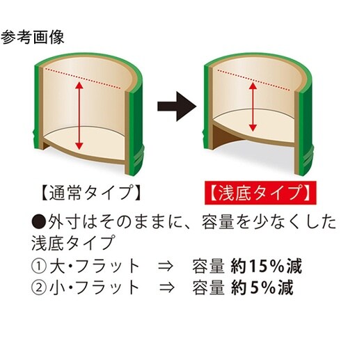 若竹千代口(浅底)(大・フラット) 26
