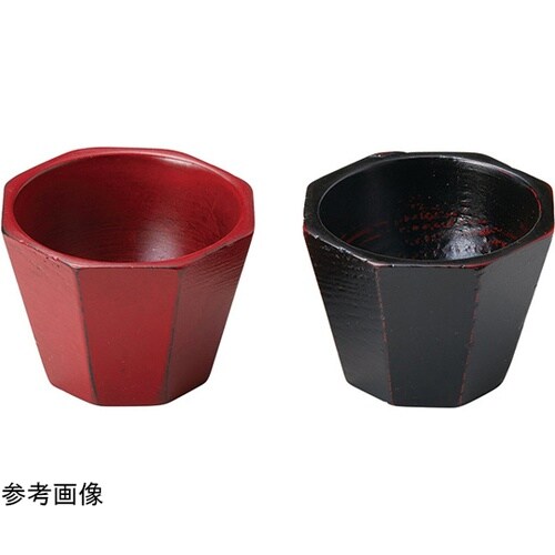 木製八角珍味入 根来 26685