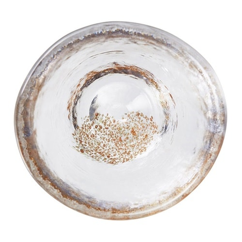 硝子金彩珍味入 変形 26438