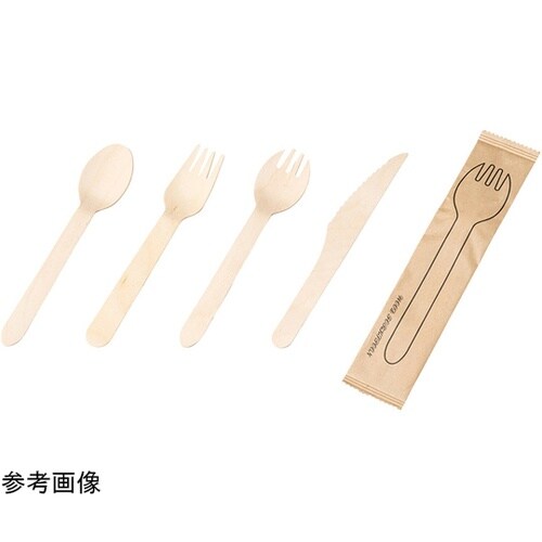 白樺・エコカトラリー(紙完封)ナイフ(1