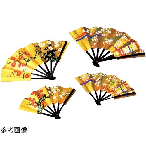豆扇 2寸 紅梅 64235