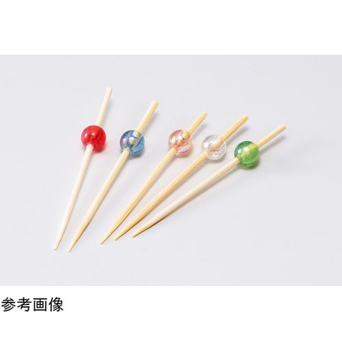 ビーズ串 5cm 緑 (50本入) 21