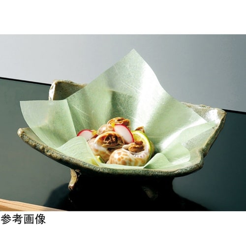 両面ラミ敷紙 若草色 (10cm角) (