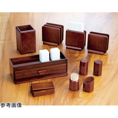 筒型塩入 (1ツ穴) (ブラウン) 15