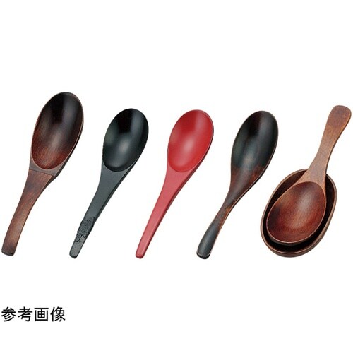 木製レンゲ(黒) 25777