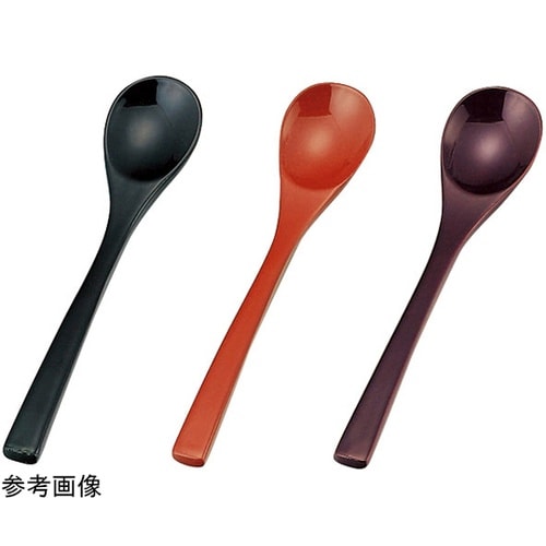 本漆茶碗蒸スプーン(朱) 08326