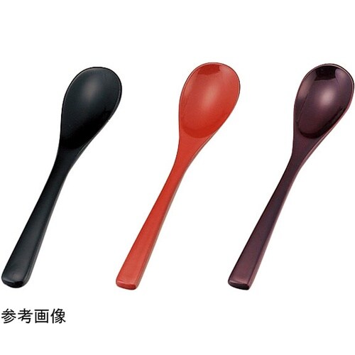 本漆デザートスプーン(小)黒 08324