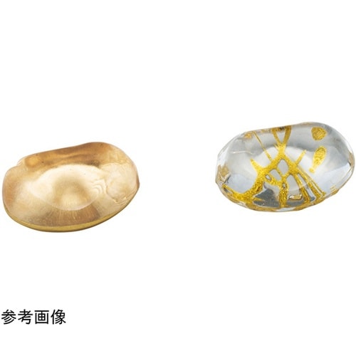 硝子豆箸置(金) 08816