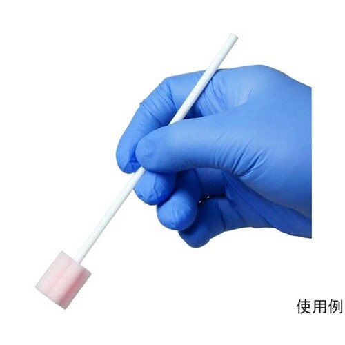 口腔ケアスポンジ ピンク 花型 1箱50