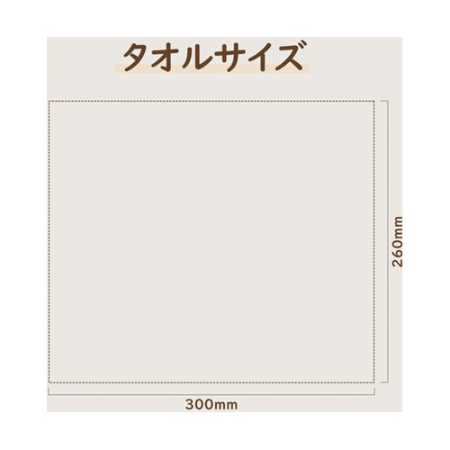 防災用ウェットタオル 1枚 KO387