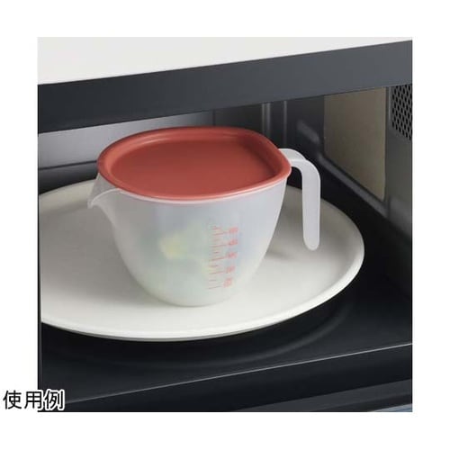 まいにち使いたいフタ付きボウル 小 レッ