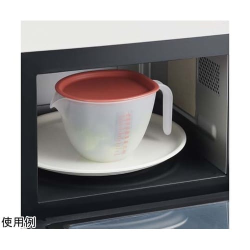 まいにち使いたいフタ付きボウル 大 レッ