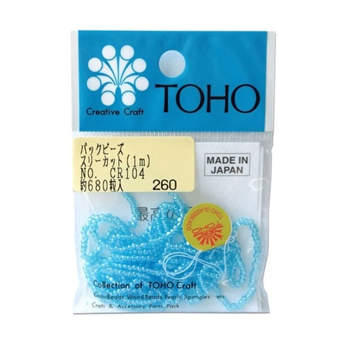 スリーカットビーズ 糸通しビーズ 外径約