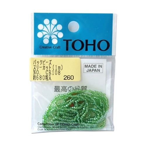 スリーカットビーズ 糸通しビーズ 外径約