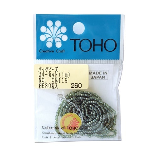 スリーカットビーズ 糸通しビーズ 外径約