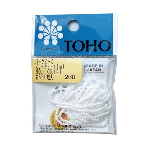 スリーカットビーズ 糸通しビーズ 外径約