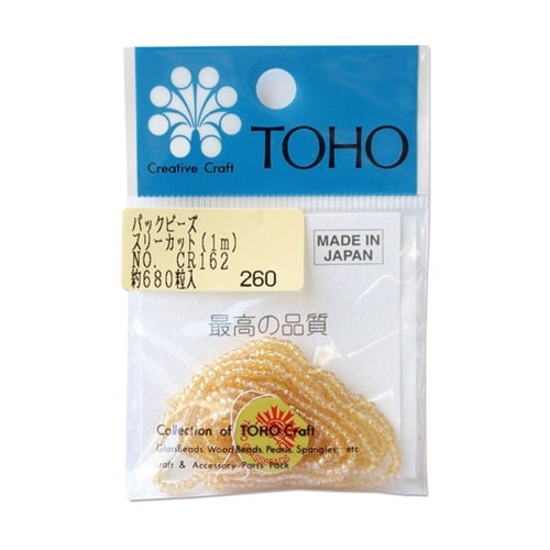 スリーカットビーズ 糸通しビーズ 外径約