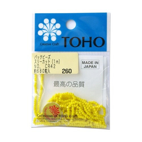 スリーカットビーズ 糸通しビーズ 外径約