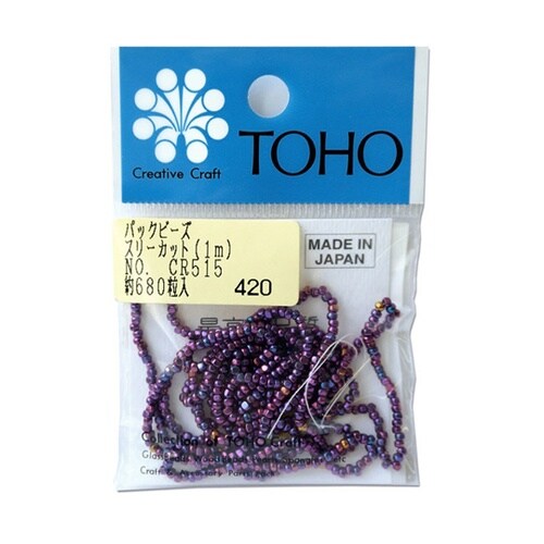 スリーカットビーズ 糸通しビーズ 外径約