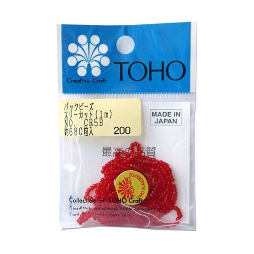 スリーカットビーズ 糸通しビーズ 外径約