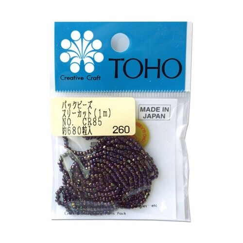 スリーカットビーズ 糸通しビーズ 外径約