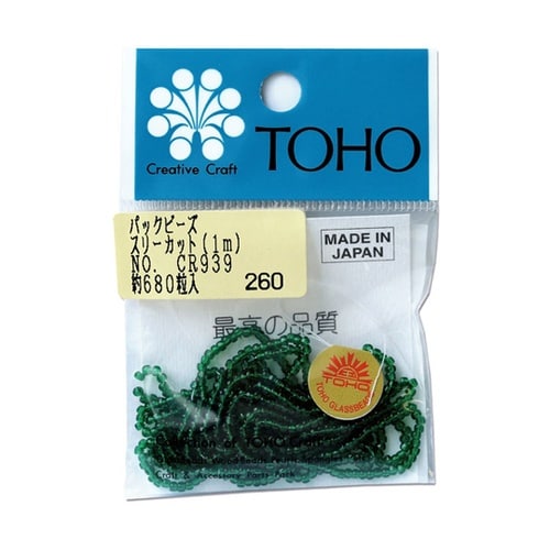 スリーカットビーズ 糸通しビーズ 外径約