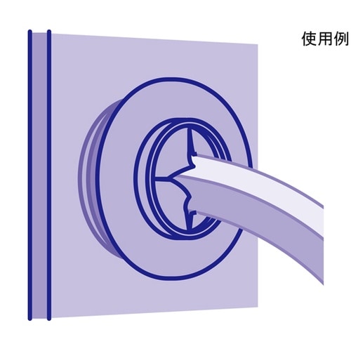 配線穴カバー 膜付きグロメット 34mm