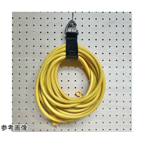 結束物をフックにかけて収納 【クルッとバ