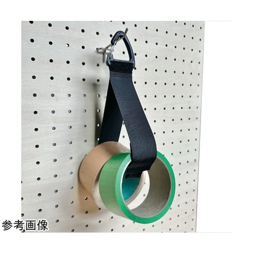 結束物をフックにかけて収納 【クルッとバ