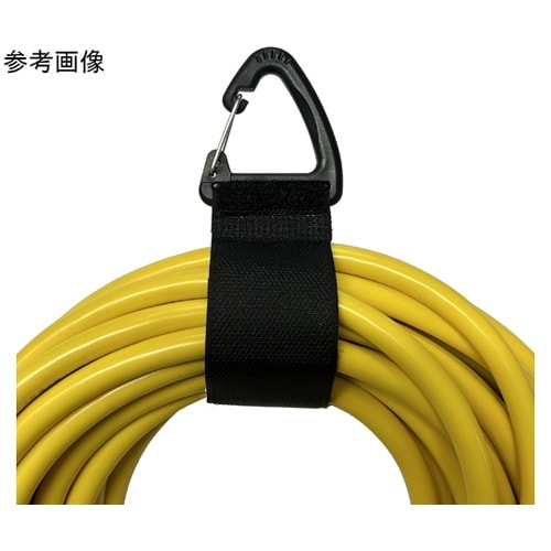 結束物をフックにかけて収納 【クルッとバ