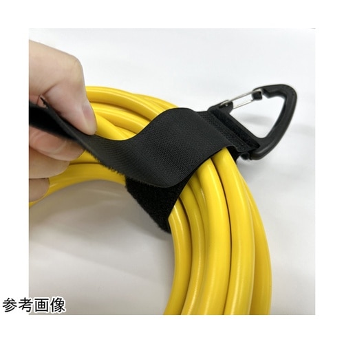 結束物をフックにかけて収納 【クルッとバ