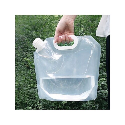 折りたたみウォーターバッグ10L 透明