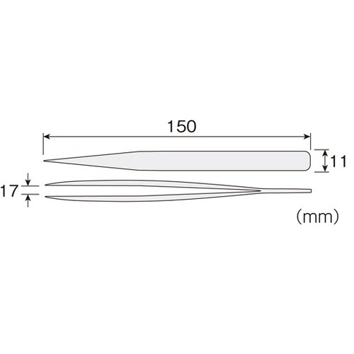 ピンセット P−826−150