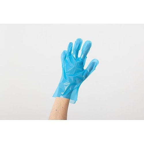 CPE手袋 ブルー S 100枚入 LD