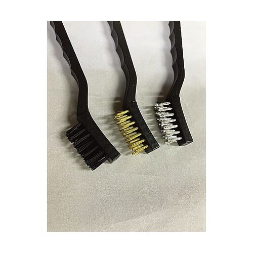 研磨用 3点組 ワイヤーブラシ(ステンレ