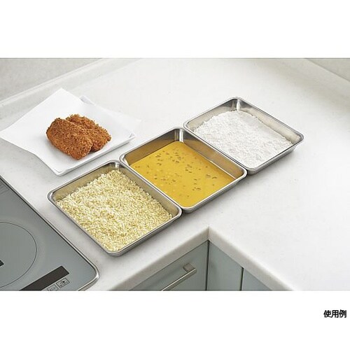 ステンレス角バット つや消し キャビネッ