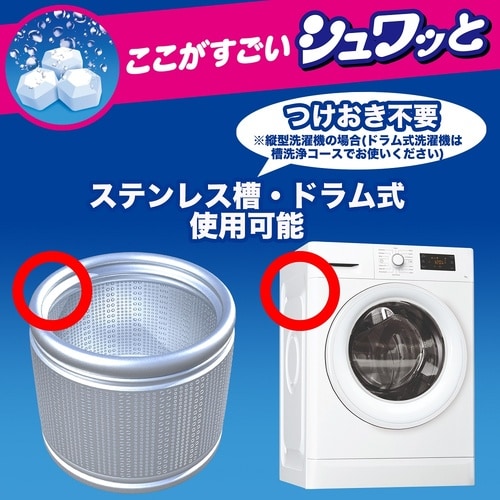 洗浄力 シュワッと洗たく槽クリーナー 9